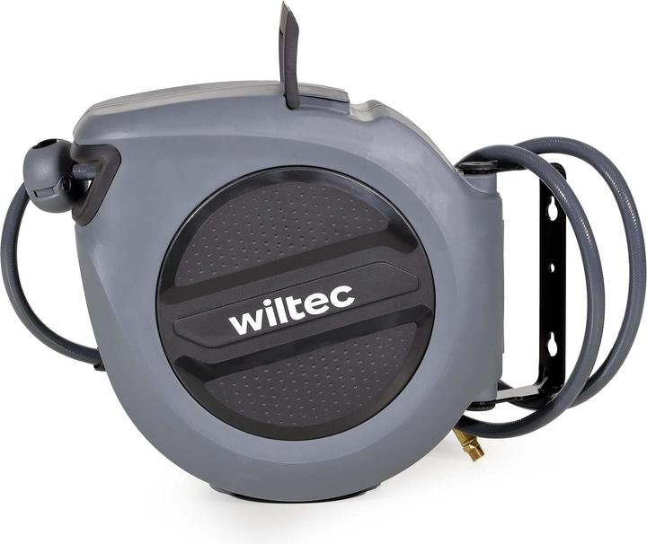 Produktbild Wiltec Druckluft Schlauchtrommel 20m Druckluftschlauchtrommel 17 bar Aufroller
