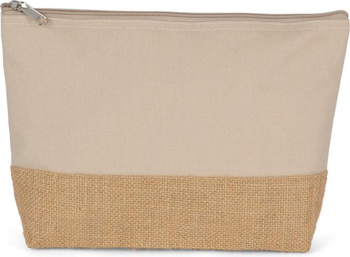 Kimood Clutch aus Baumwoll-Leinen und Jute