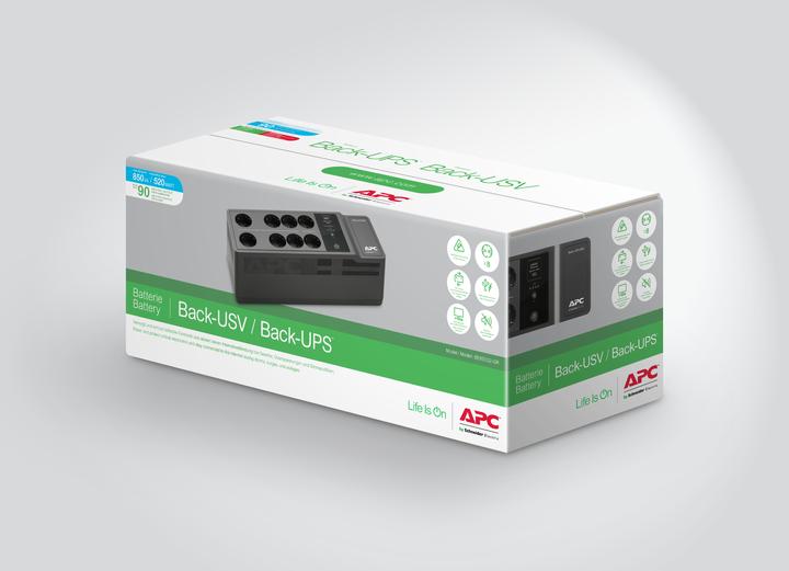 Image du produit APC BE850G2-GR (850 VA, 520 W, Standby Onduleur)