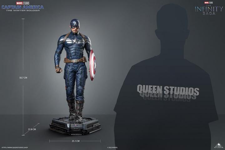Produktbild Queen Studios Captain America – The Winter Soldier “Captain America” 1/4 Statue