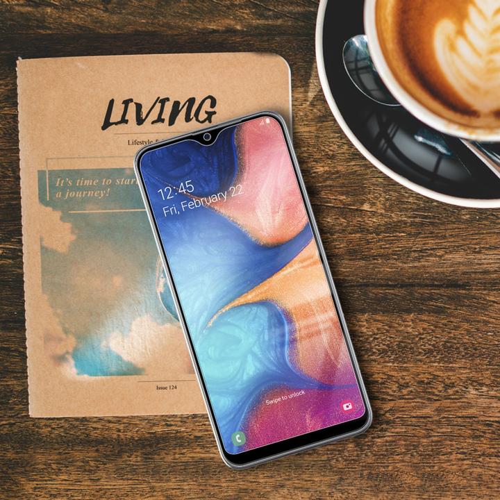 Actual product image Nalia (2-pack) Protective glass (1 Piece, Samsung Galaxy A20e)