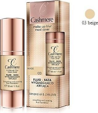 Immagine prodotto Cashmere Make-Up Blur Maxi Cover Fluid - Base levigante e correttiva 03 Beige 30ml (03 Beige)
