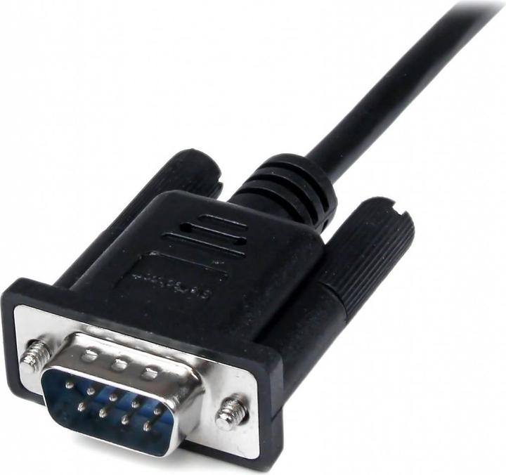 Image du produit StarTech 1m Noir Db9 Null Modem Cable (1 m)