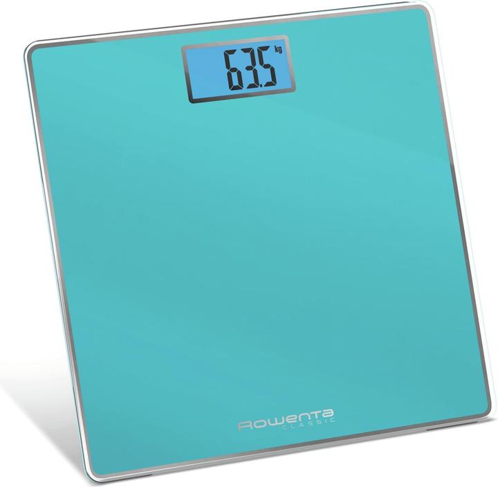 Image du produit Rowenta Classic BS1503 Square Turquoise Pèse-personne électronique (160 kg)
