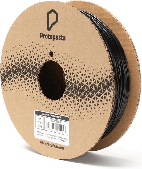 Image du produit Proto-pasta Conductive (PLA, 1.75 mm, 500 g, Noir)