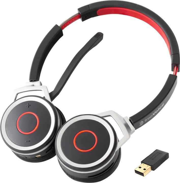 Image du produit FreeVoice Space Stereo NC avec station de chargement et dongle (Sans fil, USB-A)