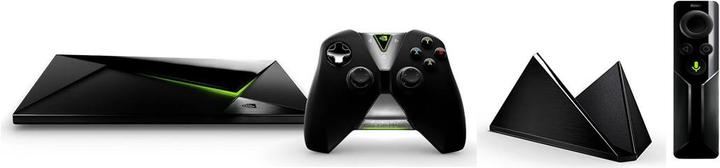 NVIDIA SHIELD TV Pro + telecomando + supporto