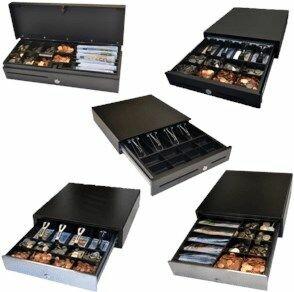 Immagine prodotto APG Cash Drawer Cassetto portavalori con coperchio ribaltabile ECD460