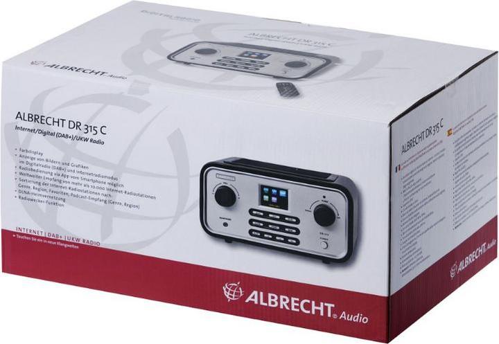 Image du produit Albrecht Dr 315 C (FM, DAB+ DAB, Webradio, WiFi)