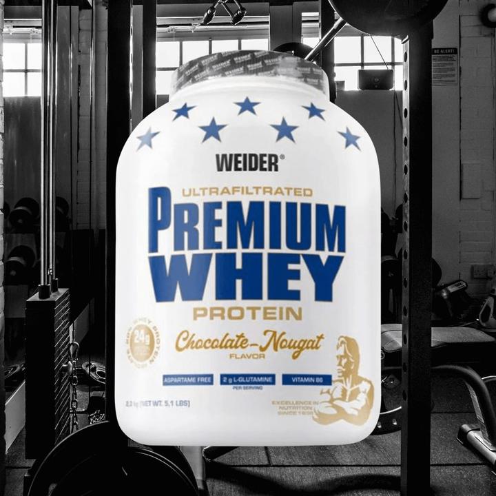 Immagine prodotto Weider Proteine del siero di latte premium (Cioccolato, Torrone, 1 pz., 2300 g)