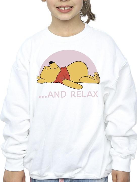 Actual product image Disney Girls Winnie The Pooh Relax Sweatshirt (116)
