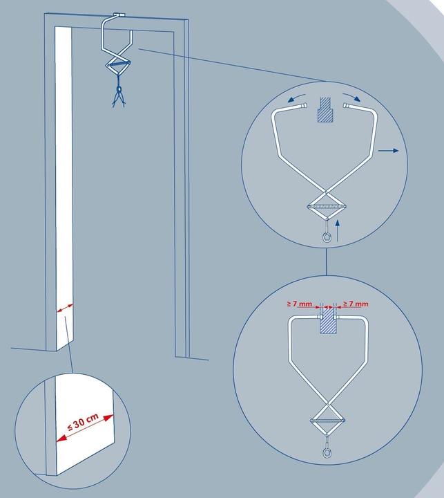 Actual product image Amazonas Door clamp