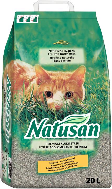 Produktbild Natusan Katzenstreu Klumpstreu (Klumpend)