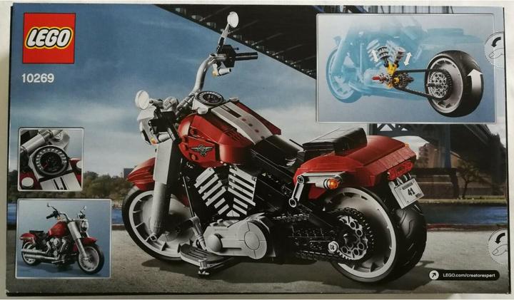 Actual product image LEGO Harley-Davidson Fat Boy (10269, LEGO Creator Expert)