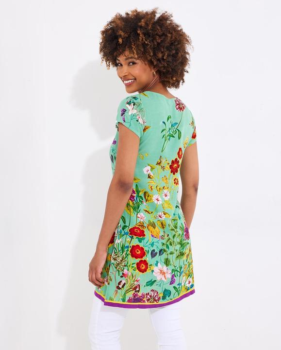 Actual product image Joe Browns Scoop Neck Floral Tunic (42)