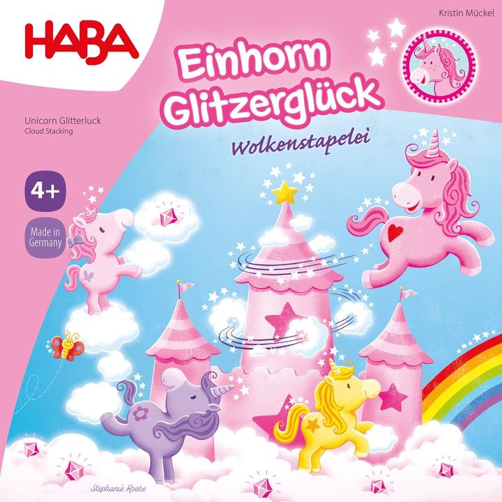 Produktbild Haba Einhorn Glitzerglück Die Wolkenstapelei (Deutsch)