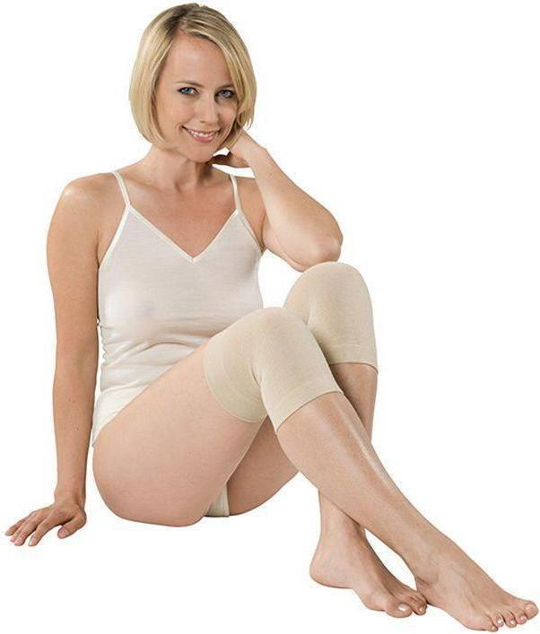 Produktbild Eusana Euana Knie- und Ellbogenwaermer anatomich beige (S)