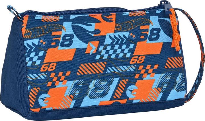 Image du produit Safta Trousse à crayons avec accessoires Hot Wheels Speed club Orange 20 x 11 x 8.5 cm (32 pièces)