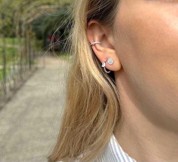 Immagine prodotto Candy Brida Creoles, Argento 925 (Argento 925)