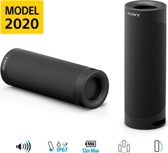 Actual product image Sony SRS-XB23 (12 h, Rechargeable battery operated)