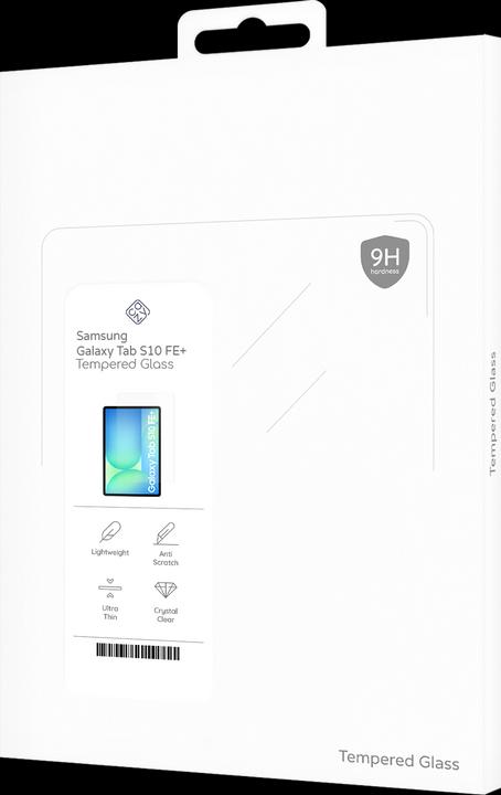 Actual product image Cazy Schutzglass - Displayschutz Tempered Glass (1 Piece, Samsung Galaxy Tab S10 FE+)