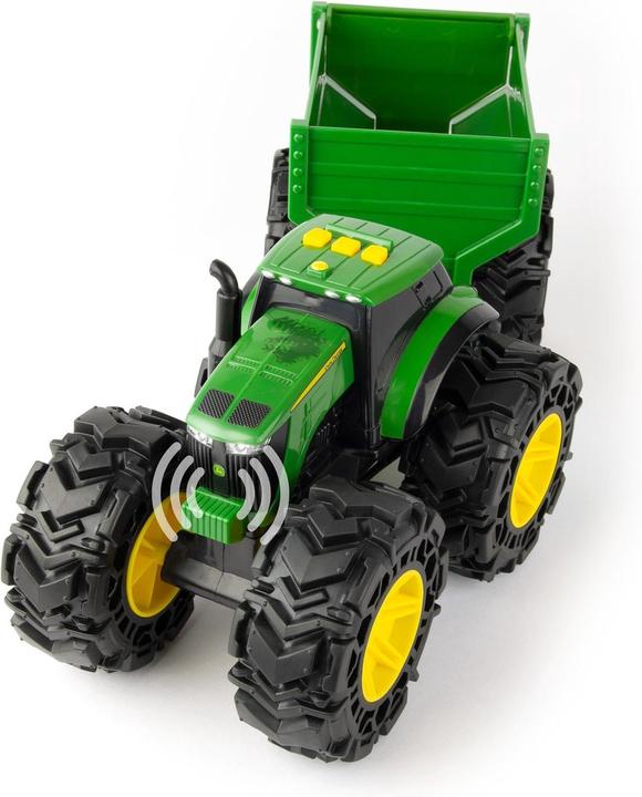 Actual product image John Deere Tractor with trailer