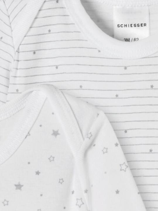 Produktbild Schiesser Kinder Body weiss/klein gemustert (74)