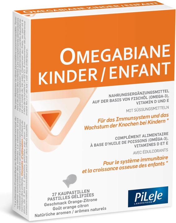 Produktbild Omegabiane Kinder Kaupast (27 Stück, Tabletten, 51 g)