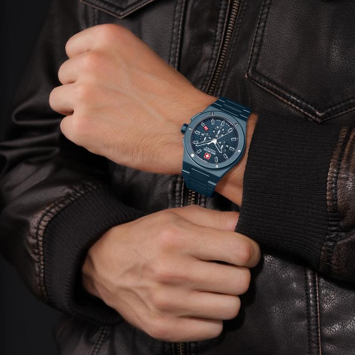 Image du produit Swiss Military Hanowa Herrenuhr (Montre analogique, 43 mm)