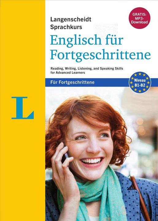 Produktbild Langenscheidt Sprachkurs Englisch für Fortgeschrittene - Sprachkurs mit 4 Büchern und 2 MP3- (Deutsch, Englisch, Nicola Prentis, Naomi Badger Styles, Ian Badger, 2016)