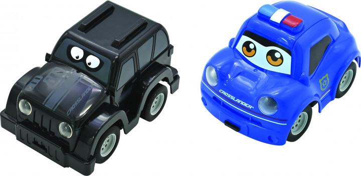 Immagine prodotto Lexibook Crosslander Twin - Set di auto della polizia e auto dei ladri (RC12)