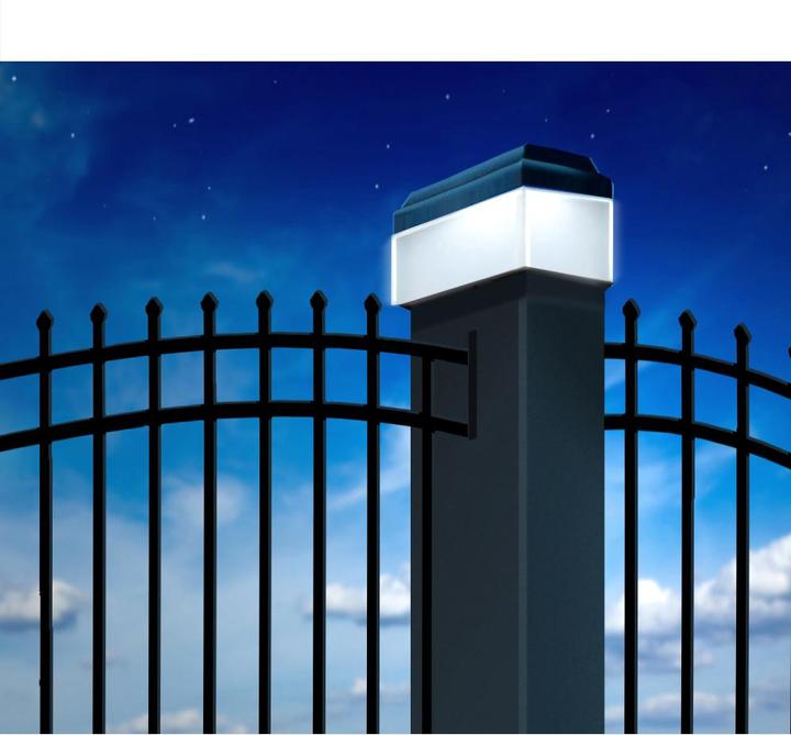 Actual product image Greenblue Solar lamp for LED post 80x80 GB127 Envelope roof (7 lm)