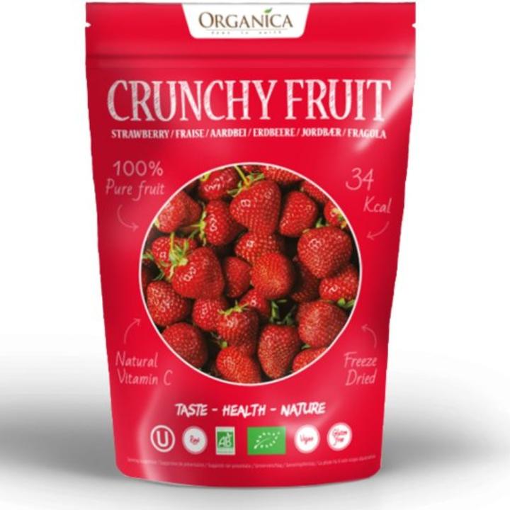 Immagine prodotto Organica Frutta croccante alla fragola biologica (1 pz., 12 g)