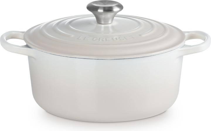 Produktbild Le Creuset Bräter Signature Ø 24cm, rund (24 cm, Bräter + Schmortopf, Gusseisen)