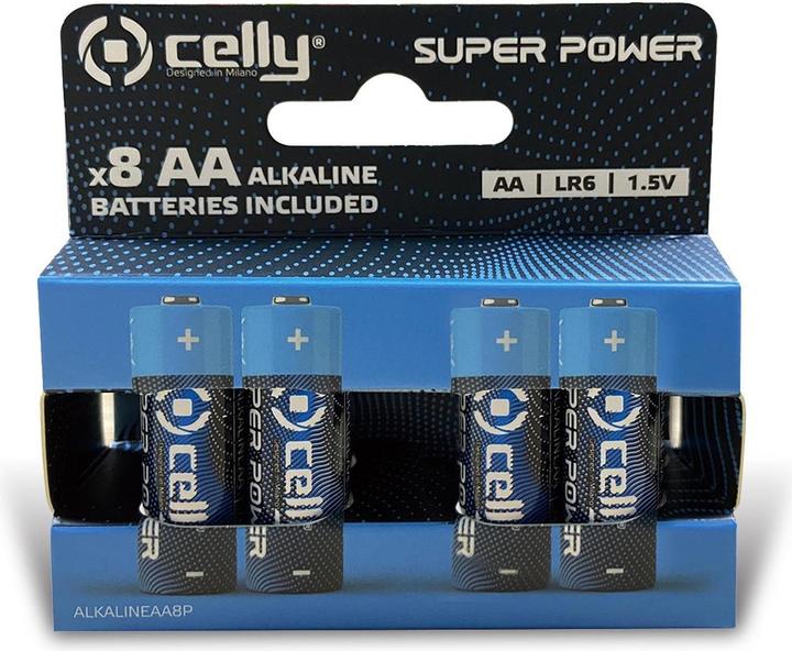 Produktbild Celly Alkaline Batteries (4 Stk., AA, 2200 mAh)