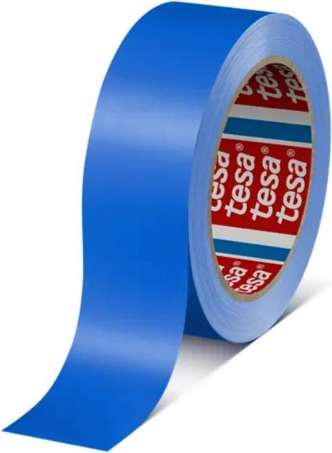 Produktbild tesa Verpackungsband Premium 19 mm x 66 m, Blau (19 mm)