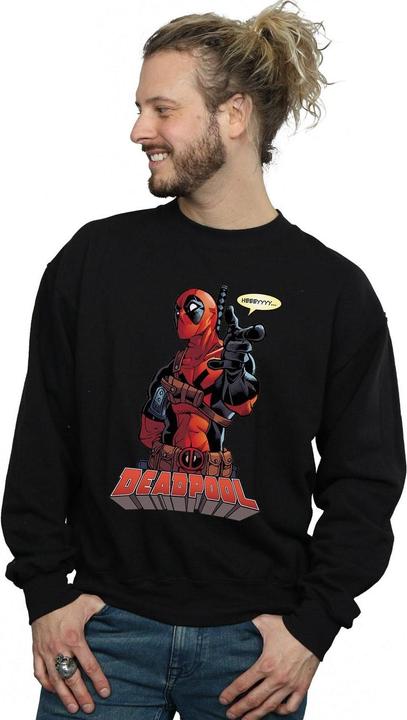 Immagine prodotto Deadpool Hey You Felpa Uomo (3XL)
