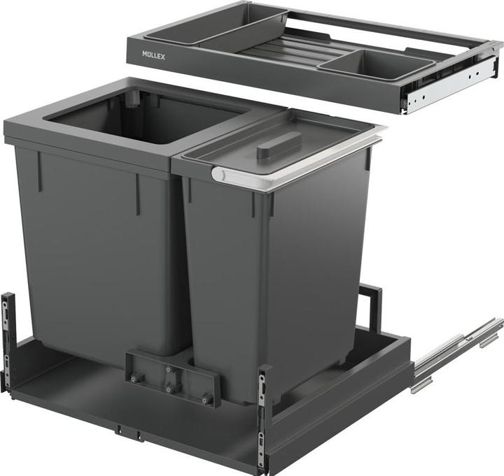 Müllex Abfall-Auszugsystem X-LINE X60 Premium Pro (40 l)