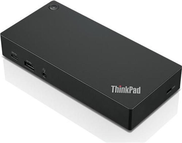 Actual product image Lenovo 03X7609 Notebook Docking Station & Port Replicator Wired USB 3.2 Gen 1 (3.1 Gen 1) Type-C Black (USB-C, 12 Ports)
