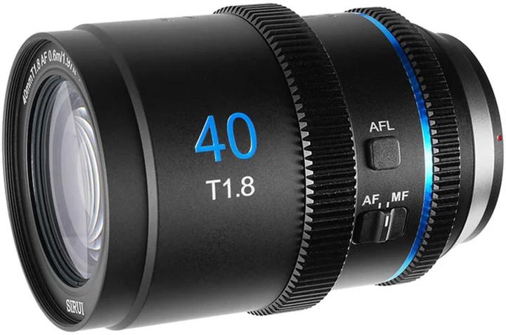 Immagine prodotto Sirui 40AF 133X-EB 40mm T1.81.33X S35 AF Anamorphic Objektiv (E mount, Blue Flare) (Sony E, Full-frame)