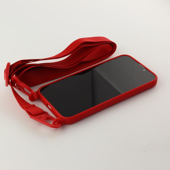 Immagine prodotto PhoneLook Coque Silicone avec lanière et crochet (Apple iPhone 13 Pro)