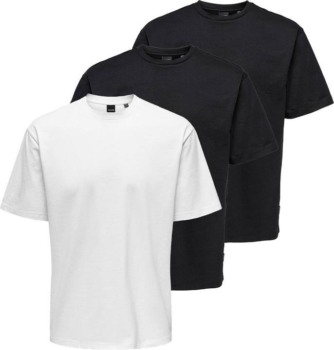 Actual product image Only & Sons 3er Pack Onsfred T-Shirt (S)