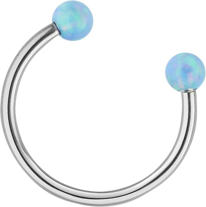 Image du produit Bijouteria Tige piercing (Perle synthétique, Acier chirurgical 316L)