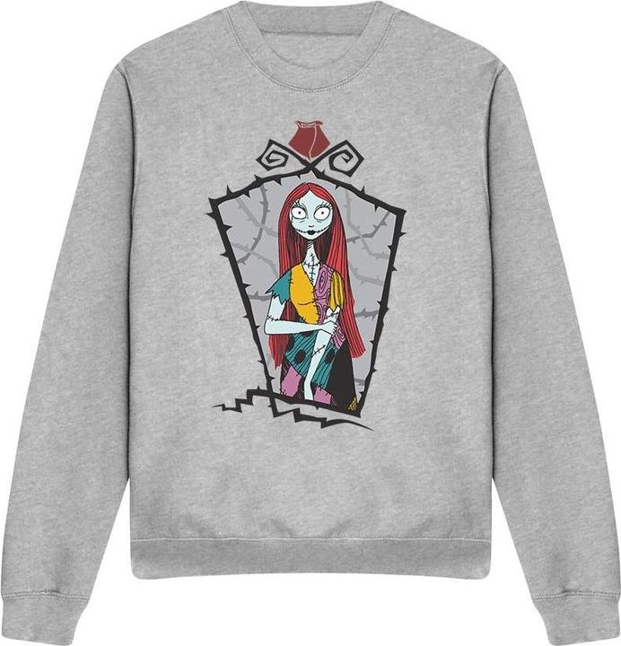 Actual product image The Nightmare Before Christmas Unisex Adult Sally Frame Sweatshirt (M)