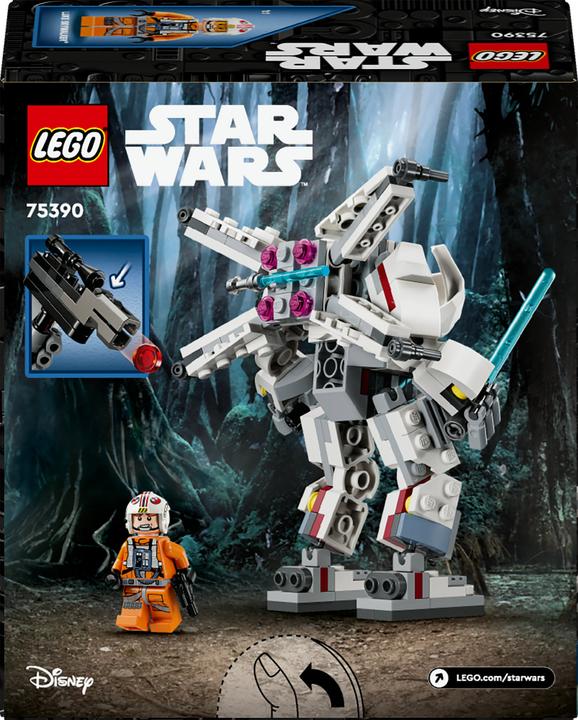 Actual product image LEGO Luke Skywalker's X-Wing Mech (75390, LEGO Star Wars)