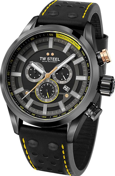 Produktbild TW-Steel SVS207 Fast Lane Chronograph Limited Edition Herrenuhr 48mm 10ATM (Chronograph)