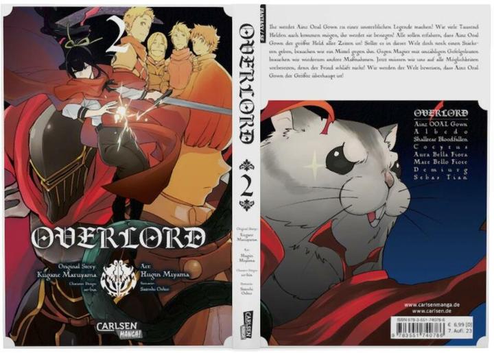 Image du produit Overlord 2 (Allemand, Kugane Maruyama, 2017)