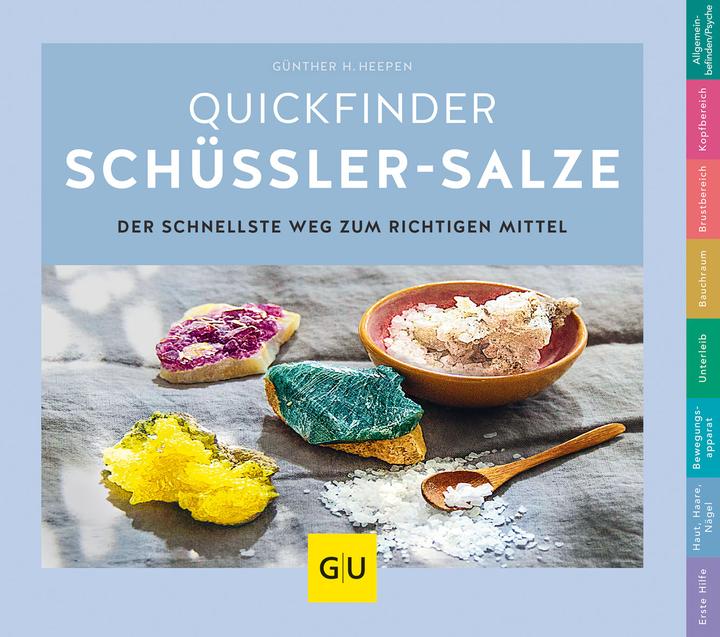 Produktbild Schüssler-Salze, Quickfinder (Deutsch, Günther H. Heepen, 2018)