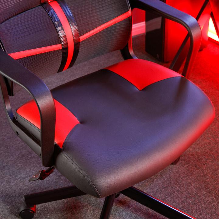 Image du produit X Rocker Chaise de jeu compacte Helix Rouge