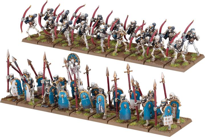 Image du produit Games Workshop Warhammer The Old World - TKoK Guerriers Squelettes (Matières plastiques)